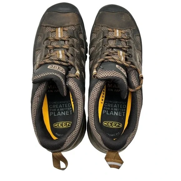 KEEN Men's Targhee III Waterproof Mid‎ Hiking Boots Brown Size 9